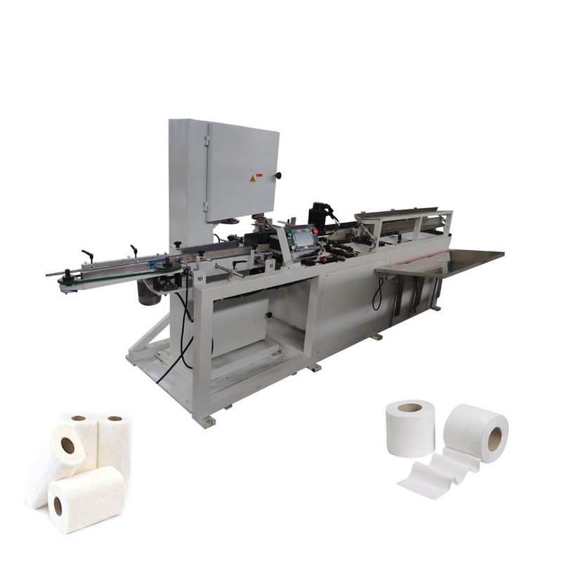 Automatic toilet paper band saw cutting machine,toilet paper cutting