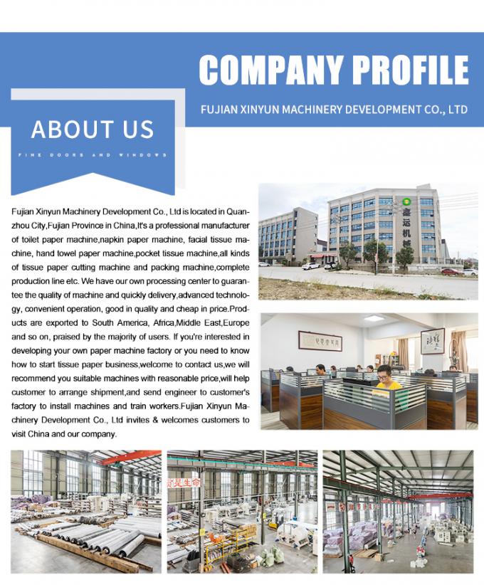 Advanced Fully Automatic Carton Box Plastic Bag Facial Tissue Paper Making Machine Production Line 7