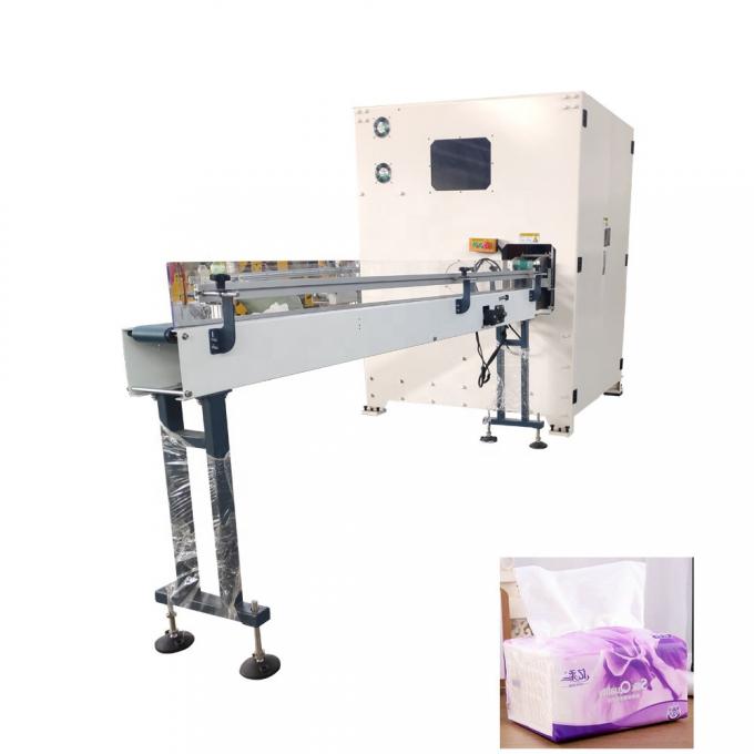 Advanced Fully Automatic Carton Box Plastic Bag Facial Tissue Paper Making Machine Production Line 3
