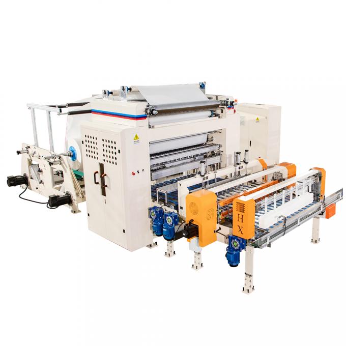 1/2 Fold Soft Bag Pack Facial Tissue Paper Machine Production Line High Speed Automatic Transfer Packaging System 3