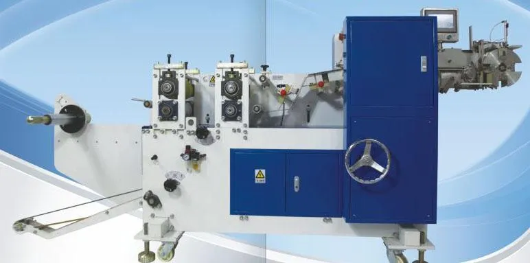 Full automatic handkerchief paper portable tissue making machine production line 1