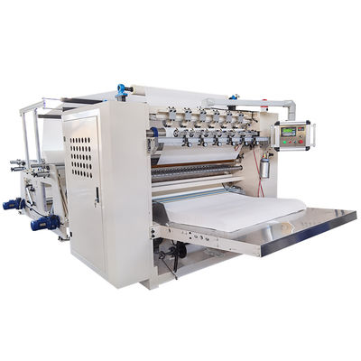 900 Line/Min Servo Tissue Paper Maker Machine Pneumatic Slitting Converting