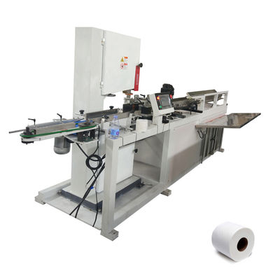 Computerized Calculate 9.5KW Toilet Paper Cutting Machine Detectable Modes