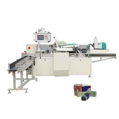 0.8 Mpa Servo Control Paper Wrapping Machine Optoelectronic Supervision packing
