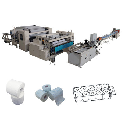 XINYUN 40KW Paper Towel Making Machine , Paper Roll Lamination Machine