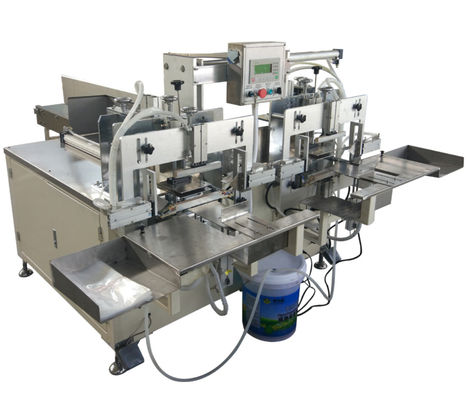 PLC Control Double Heads Facial Tissue Bagging And Sealing Machine 26Bags/Min