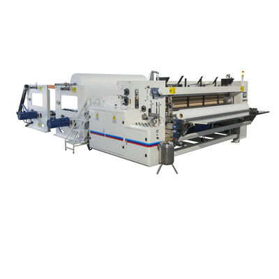 Automatic Wrapper Type High Speed Toilet Paper / Maxi Roll Processing Machine