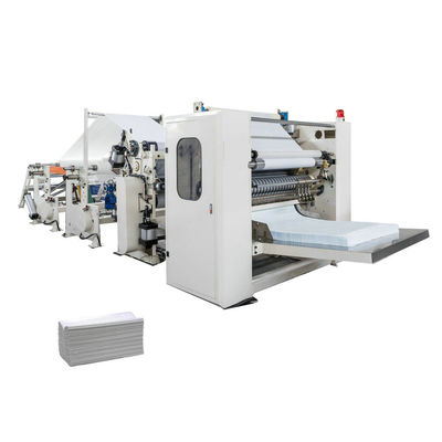 Full Automatic N-Fold Hand Towel Making Machine For Tissue Paper Factory