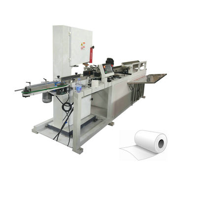 Fully Automatic Toilet Paper Roll Cutting Machine Single Roll Cutting Machine 100cuts/min