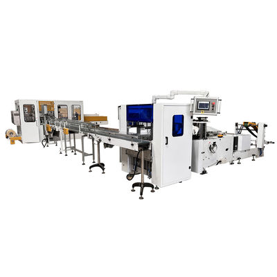 Automatic transfer separator fully napkin tissue machine production line to packing machine