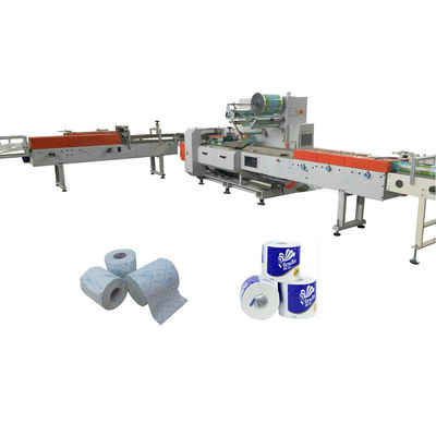 Single Toilet Paper Roll Packing Machine For Tissue Factory Use 100-200pakcs/Min
