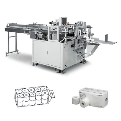 Factory Price Large Capacity Rolls Toilet Paper Packaging Machine 5-8 Bags/Min