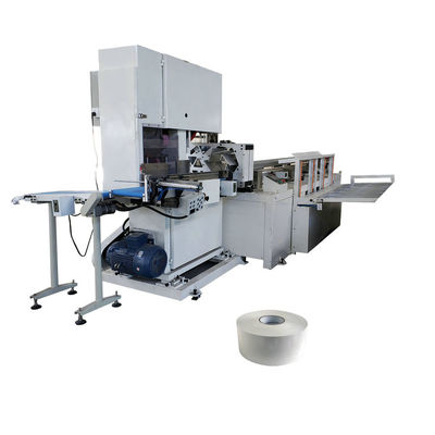 Automatic Toilet Paper Maxi Roll Band Saw Cutting Machine 380V New Condition