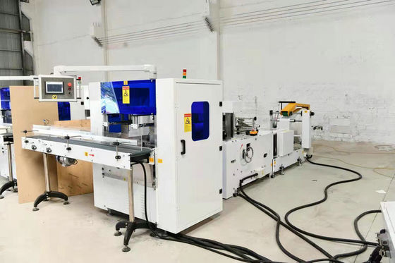 High Speed Napkin Tissue Paper Quarter Folding Machine 1000-1200sheets/min With Automatic Transfer