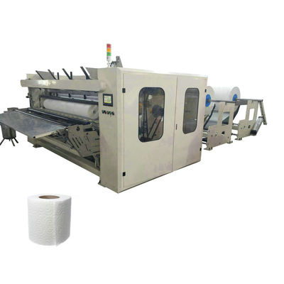 High Speed And High Quality Commercial Toilet Tissue Paper Rewinding Machine