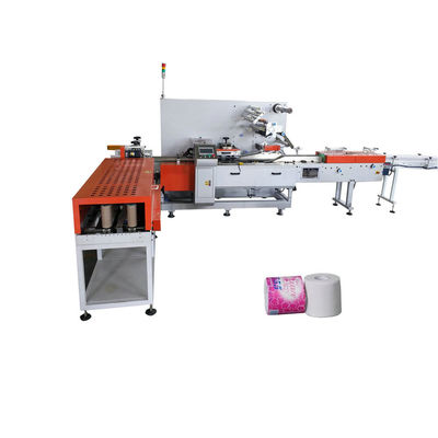 Automatic Bathroom Toilet Roll Paper Packaging Machine Mixed Driven type 380V 50Hz