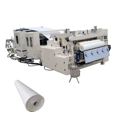 Nice Design Dot To Dot Lamination Embossing Kitchen Towel Paper Rewinding Machine