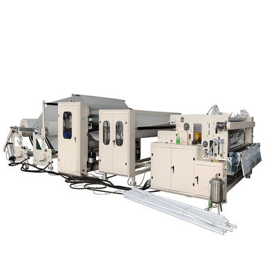 Fully Automatic Glue Lamination Toilet Tissue Paper Rewinding Machine
