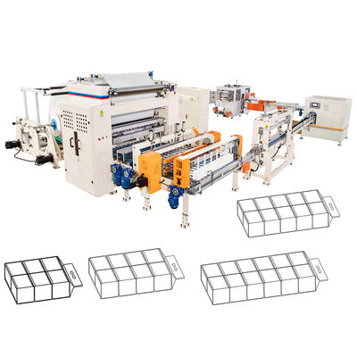 Newest 1/2 Fold Soft Bag Pack Facial Tissue Paper machine Production Line – High-Speed automatic Transfer & Packaging System
