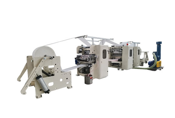 Romania V fold hand towel paper folding machine with glue lamination function