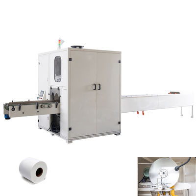 Good paper log saw cutting machine for small toilet paper and kitchen towel roll