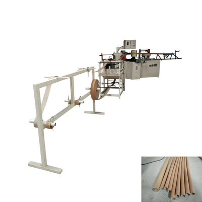 High Speed Center Pulling Paper Roll Core Making Machine For Toilet Paper / Kitchen Towel / Maxi Roll