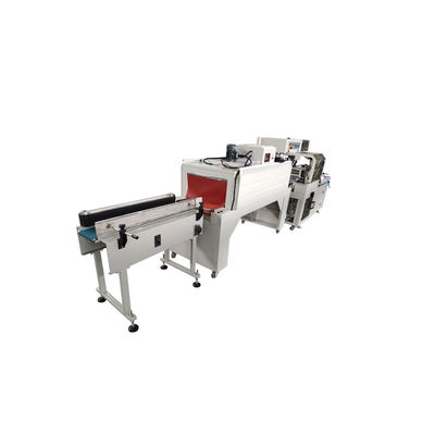 Prevent Sagging 250mm Height Paper Sealing Machine , Separate Motors Paper Shrink Wrap Machine