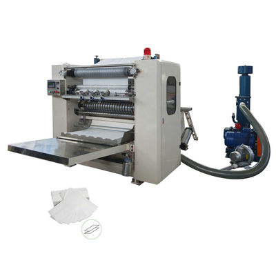 Jumbo Roll Tissue Paper Production Machine , 5.5KW Ink Marked Z Folding Machine